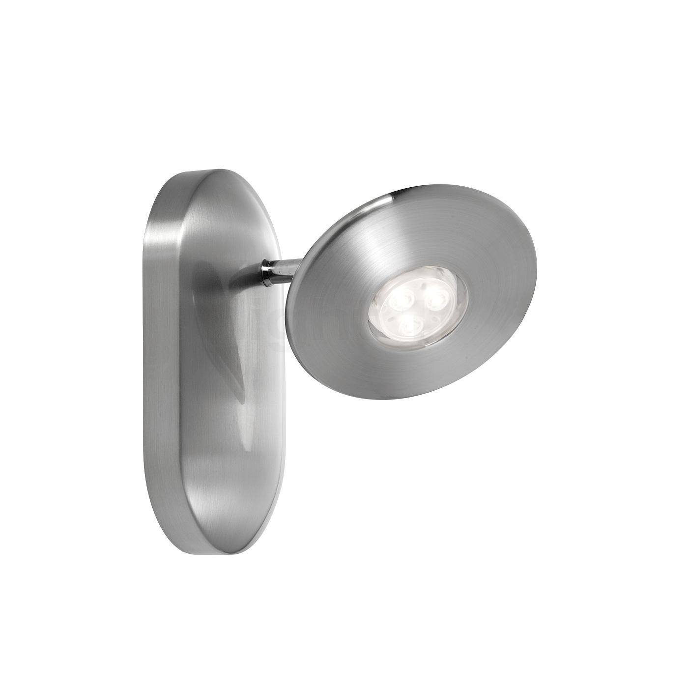 LED Wandspot Silber Schwenkbar 2700K dimmbar 7,5W