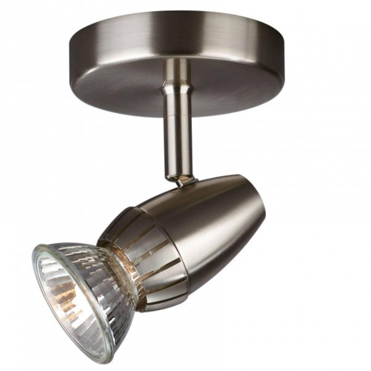 Strahler Wandstrahler Spot Deckenleuchte Leuchte Halogen Silber