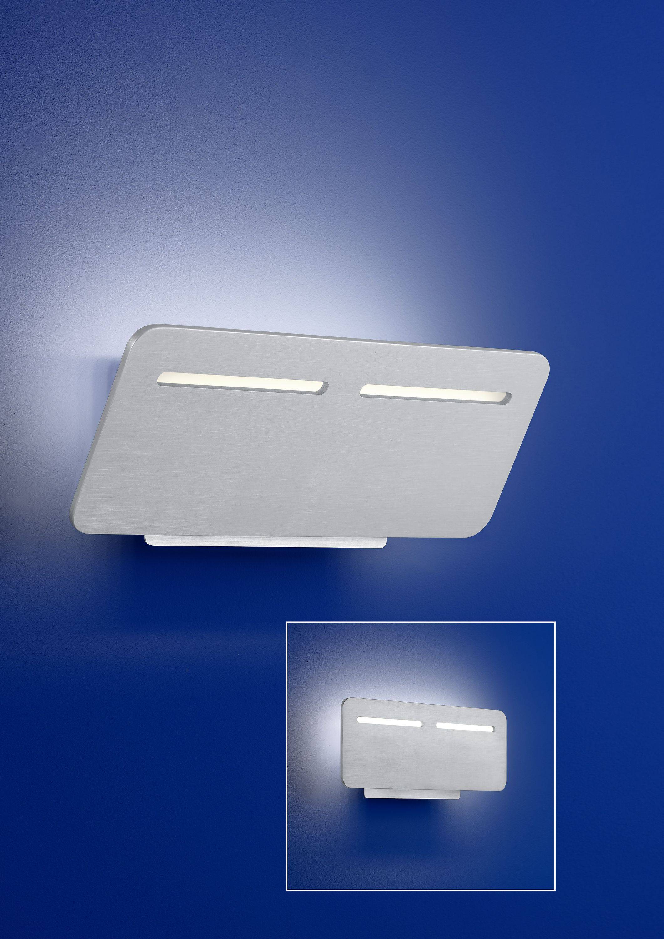 Deutsche LED Wandleuchte 32x7x12cm Aluminium 680 Lumen 6 Watt Neigbar
