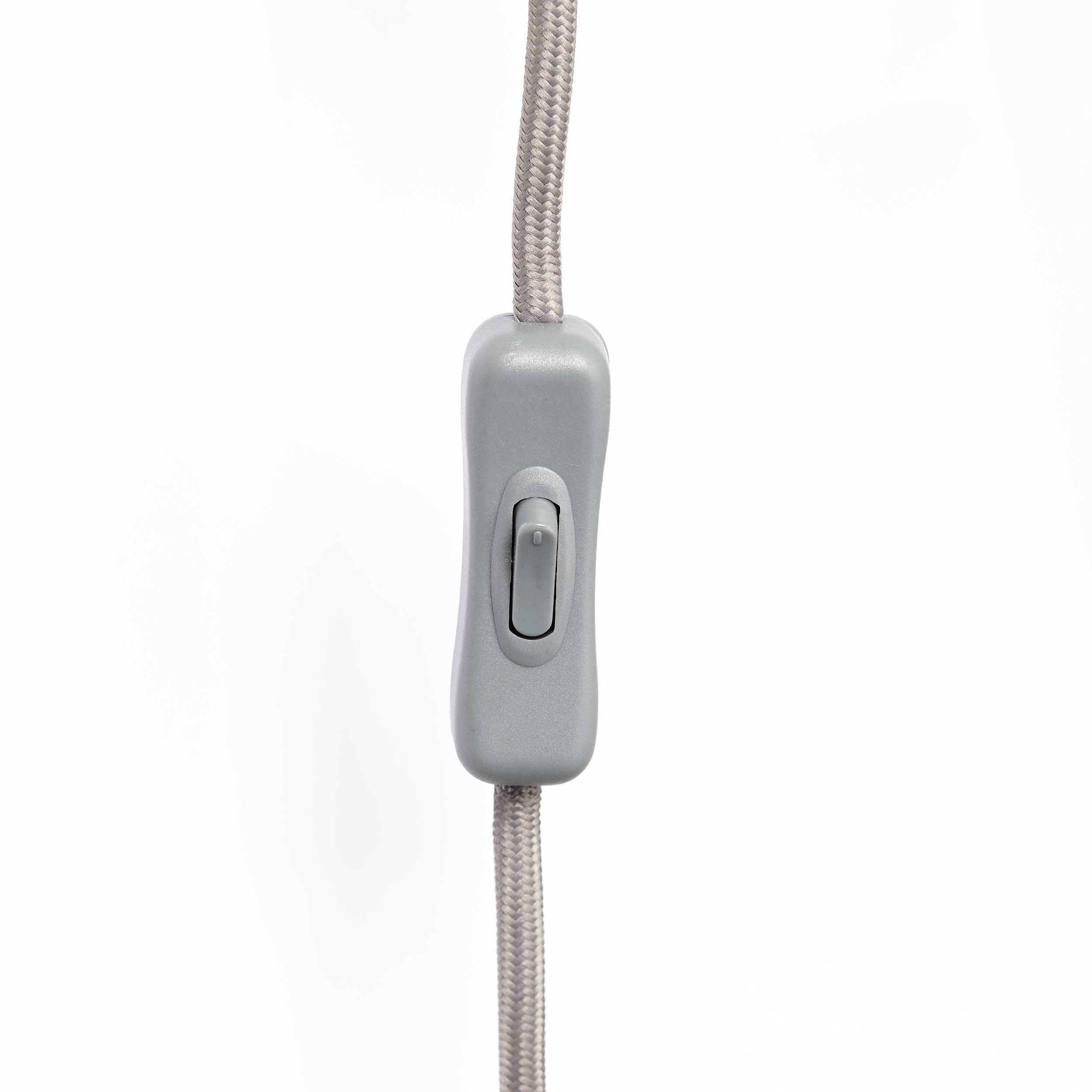 Brilliant Wandleuchte Retro Zink Antik Schalter LED tauglich