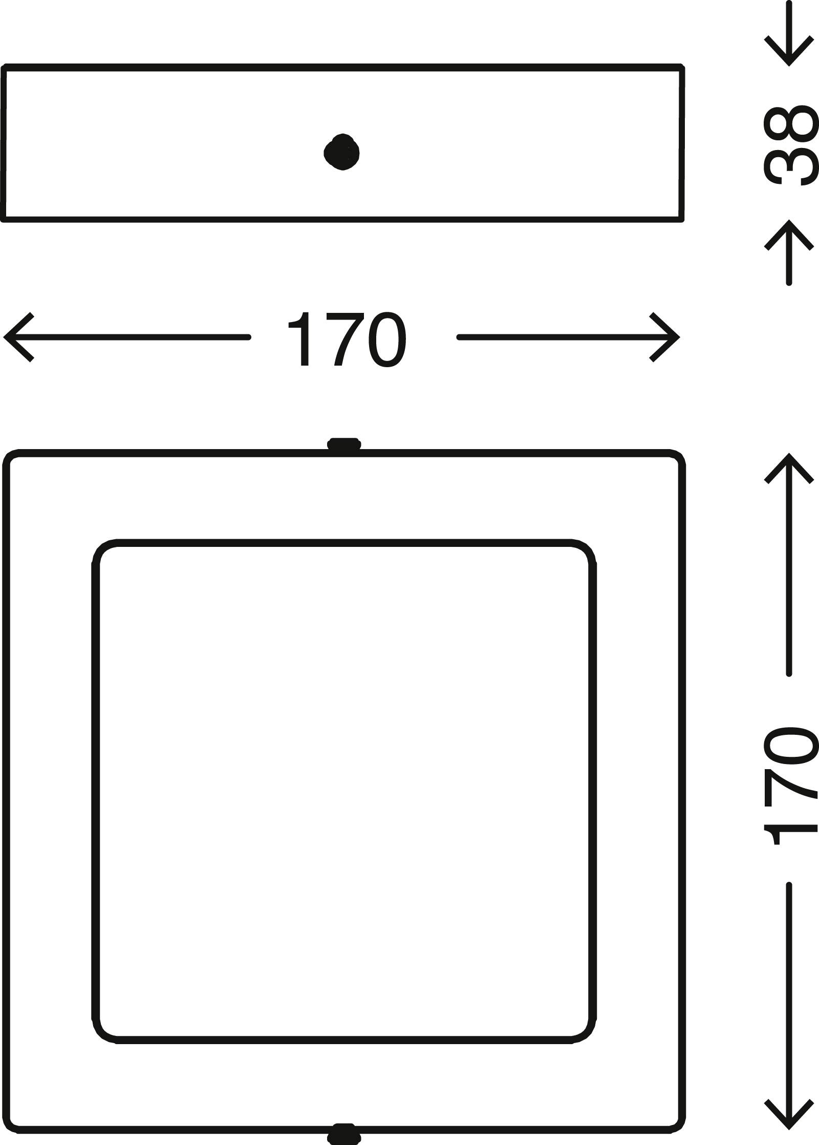 Telefunken LED Deckenleuchte WiFi Appsteuerung RGB CCT Eckig Dimmbar Silber 12W