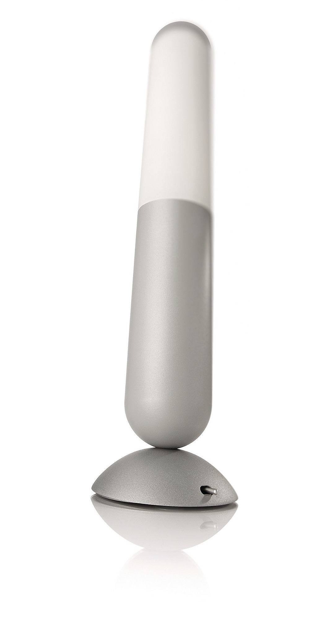 Philips Ecomoods Tischleuchte mit Schalter Warmweiß 2700K 40cm Energiespar 1x 2G7