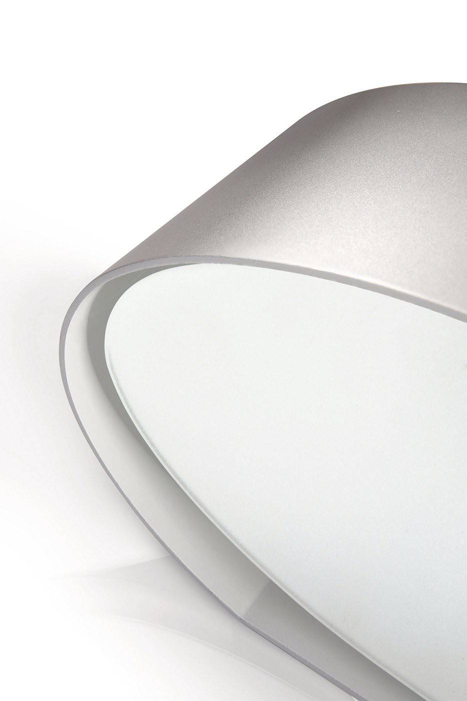 Philips myLiving Tischleuchte Douro 1x E27 18W 2700K Warmweiß Lampe Silber matt