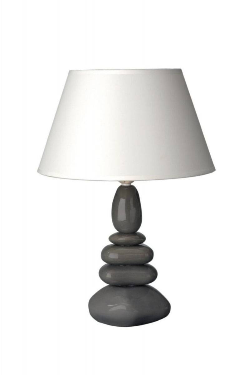 Keramiktischleuchte Bernstein Tischleuchte Rustikal E27