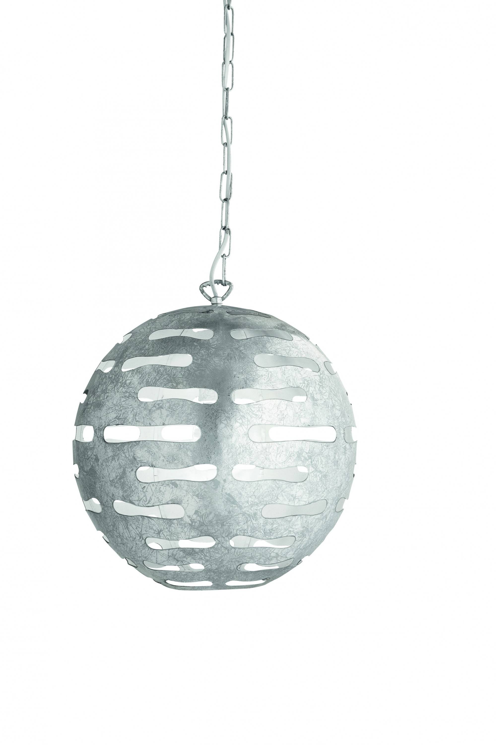 Massive Pendelleuchte Jenkins 1x E27 bis 60W ohne Leuchtmittel Aluminium Kugel