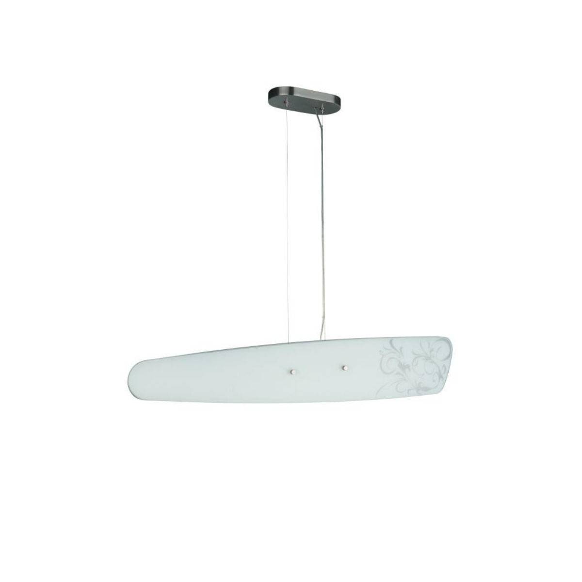 Energiespar Pendelleuchte Latu 2-flg. Glaspendel Leuchte Modern