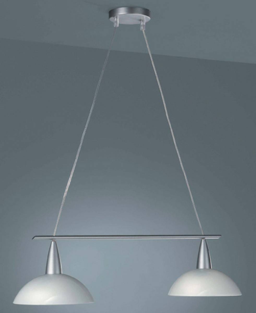 Energiespar Glaspendel 2 Flammig Glas inkl. Leuchtmittel