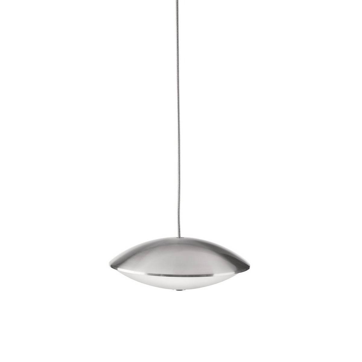 Philips LED Pendelleuchte 6-flg. Silber Dimmbar Glas 77,6 cm 15W