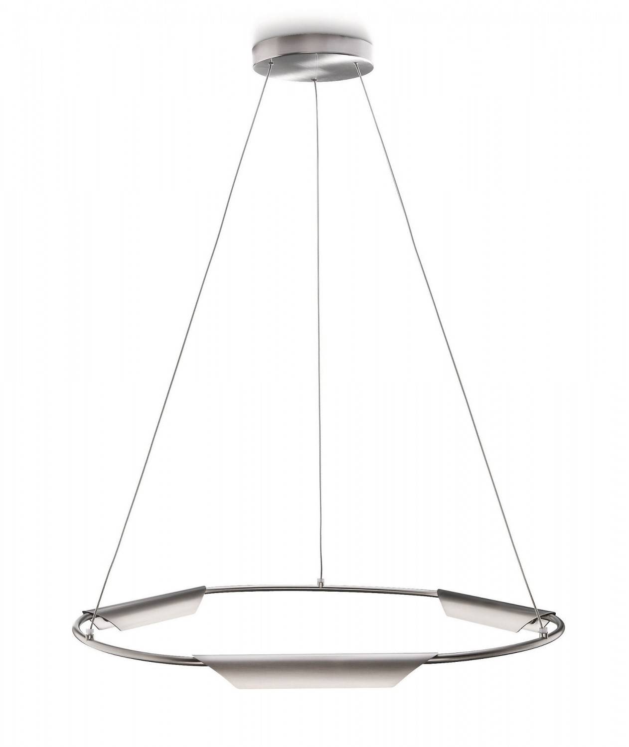 Hänge-/Pendelleuchte 3x7,5W Power LED Metall Chrom 2700K 630lm 63x63x158cm