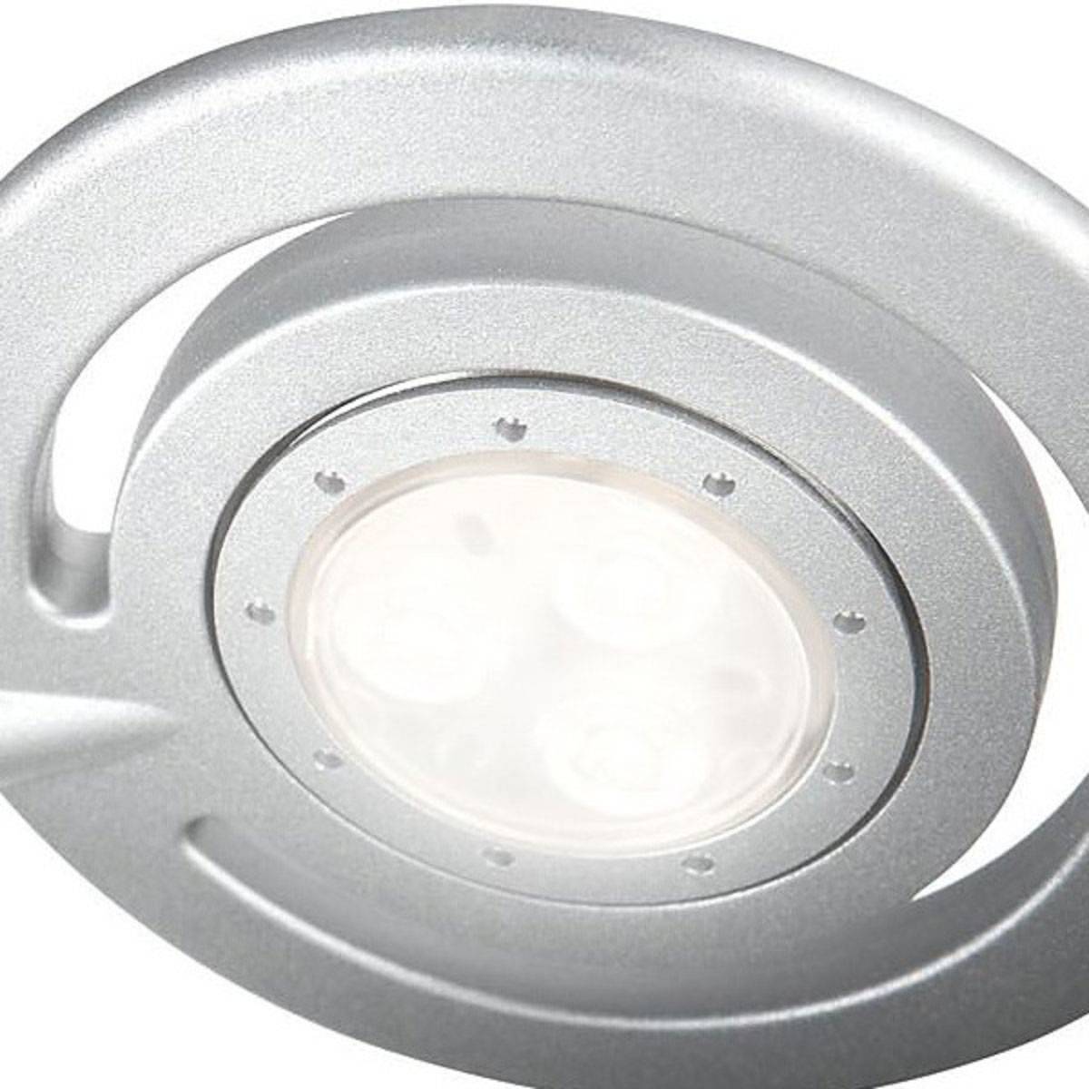 Philips Ledino Deckenspot Aluminium Silber 2 Flammig 2700K