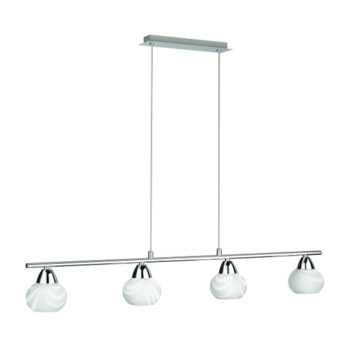 Philips Energiespar Pendelleuchte höhenverstellbar 4x E14 12W 725lm warmweiß