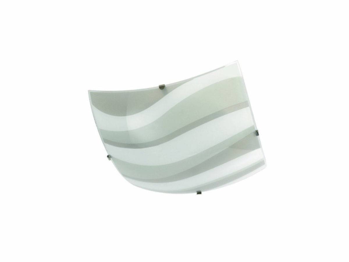 Philips Massive Deckenleuchte Kaitlin Wellenoptik E27 max. 60W Hellgrau