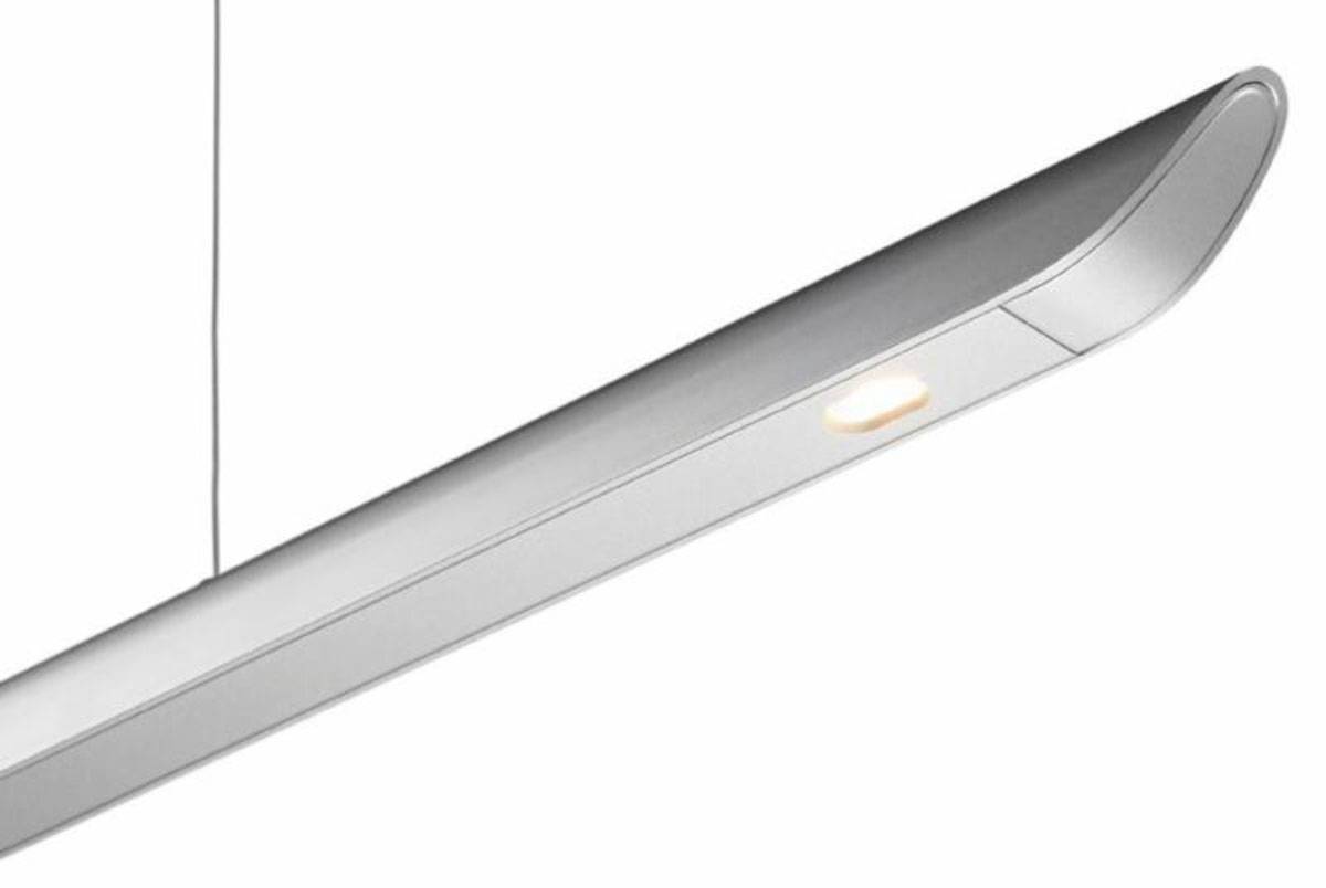 Philips Ledino Pendelleuchte 2x PowerLED Warmweiß Schlicht Aluminium 40747-48-16