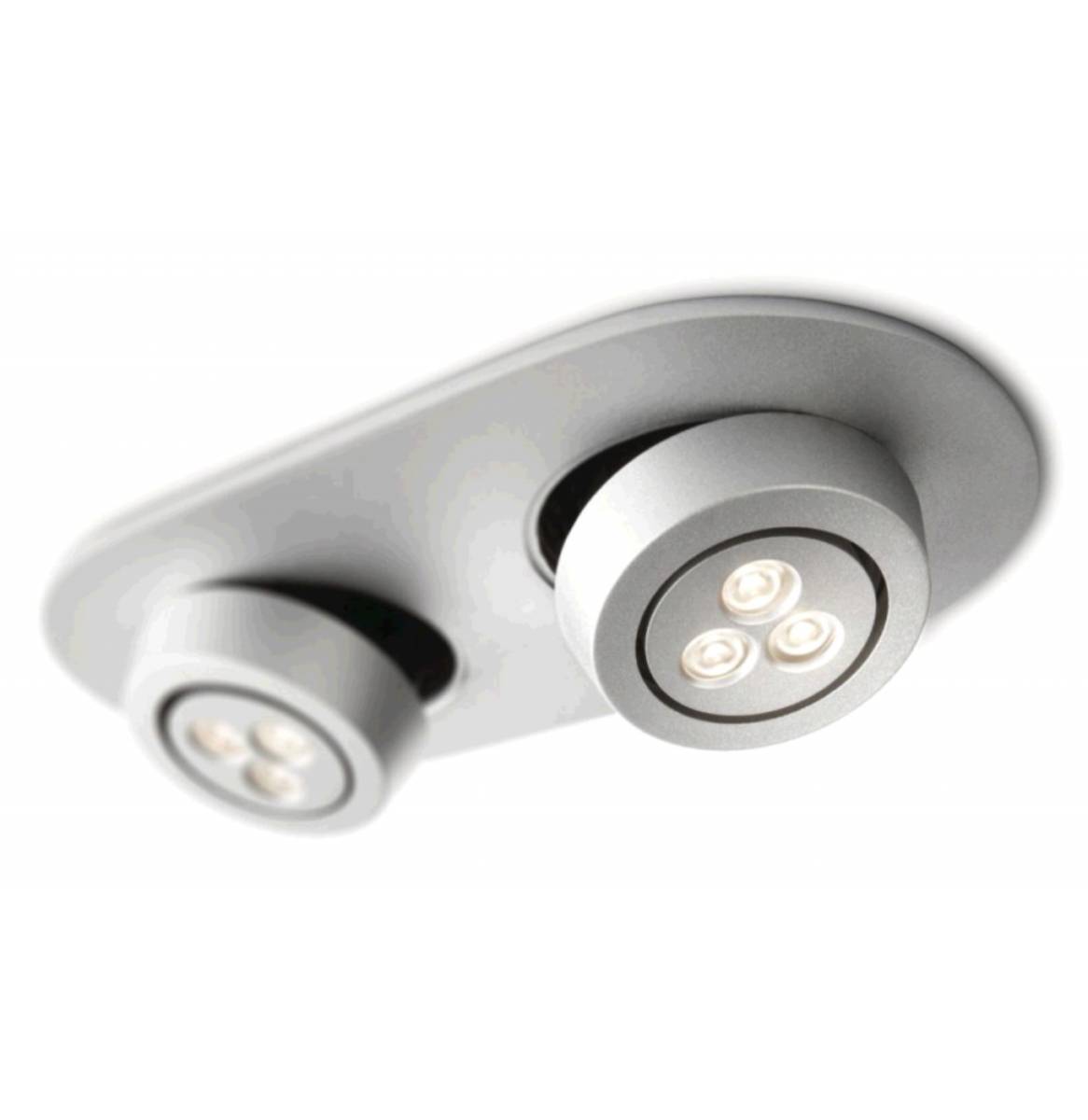 Philips Ledino Smartspot Einbauspot 2-flammig 15W PowerLED EEK A warmweiß