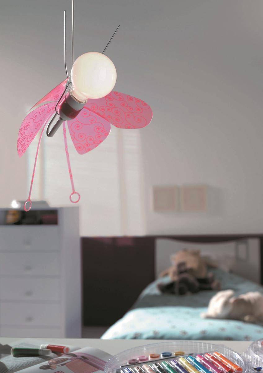 Kinderzimmer Pendelleuchte Schmetterling Kinderzimmerleuchte Mehrfarbig