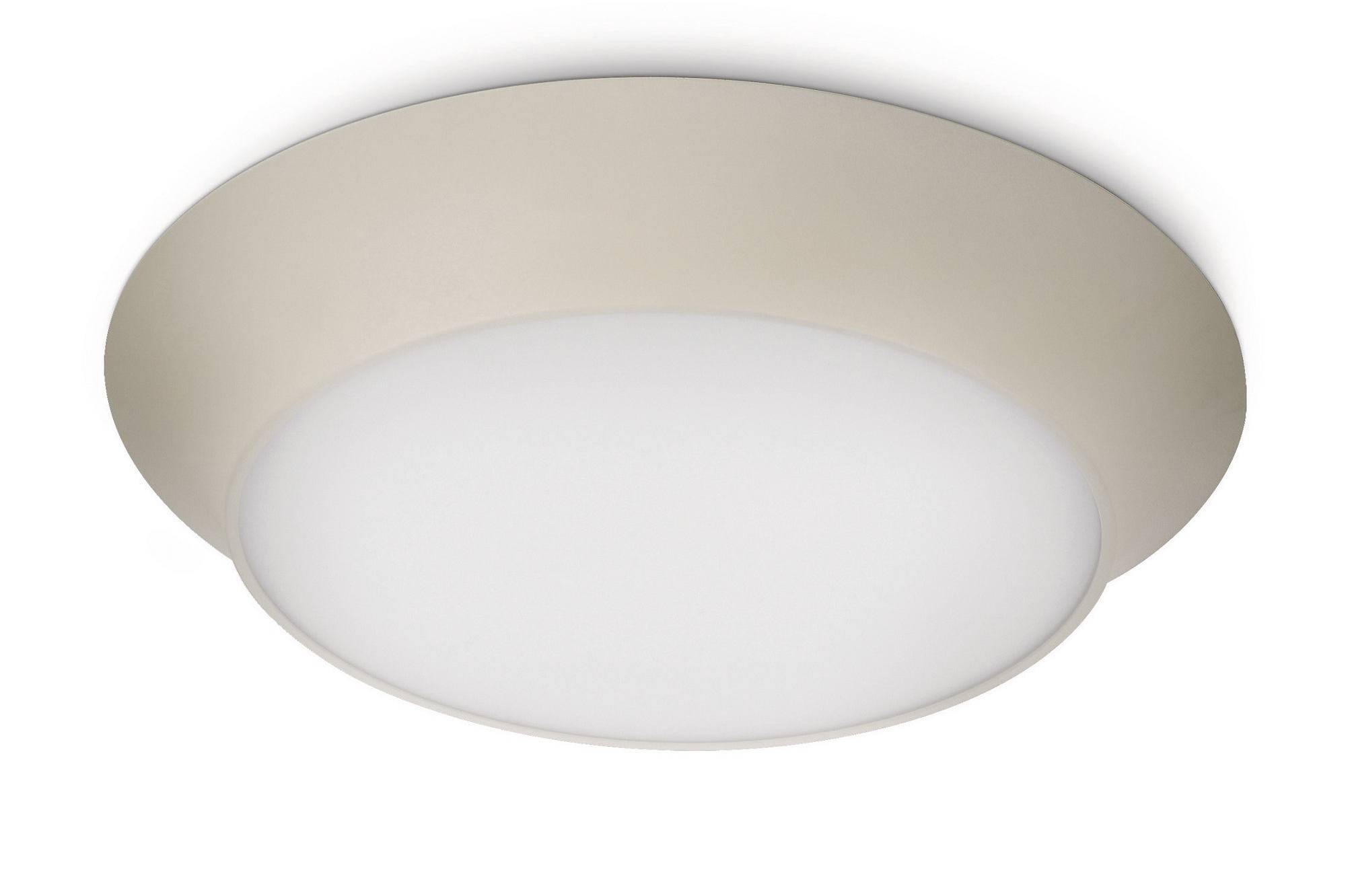 Runde Philips Ecomoods Deckenleuchte Beige Ø 54cm inkl. Leuchtmittel