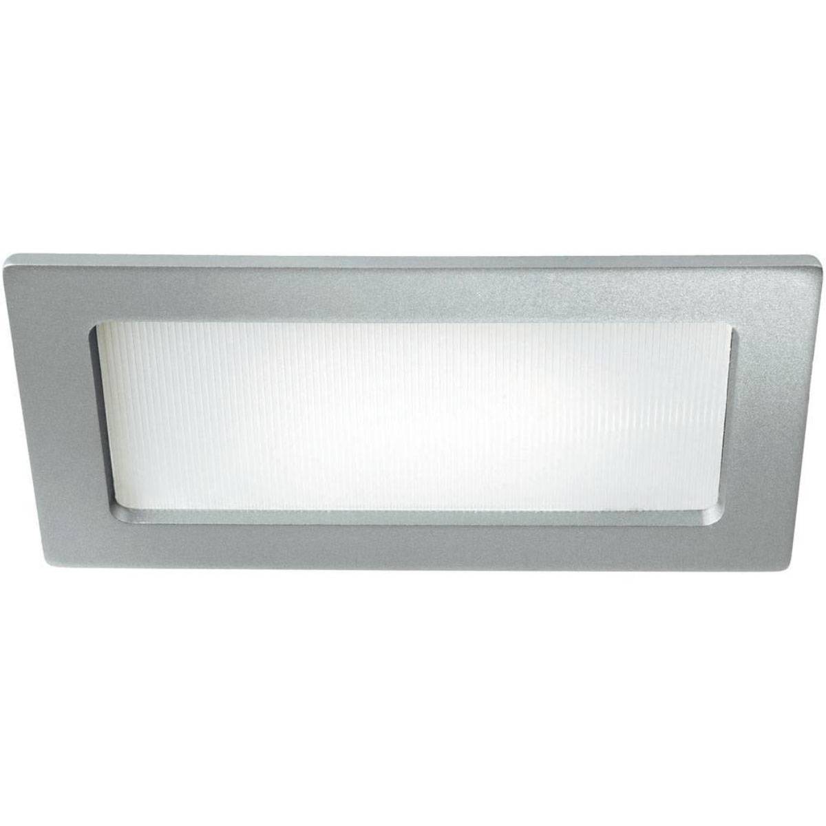 Philips SmartSpot Einbauspot 1x E27 Warmweiß IP23 Eckig Silber Einbauleuchte