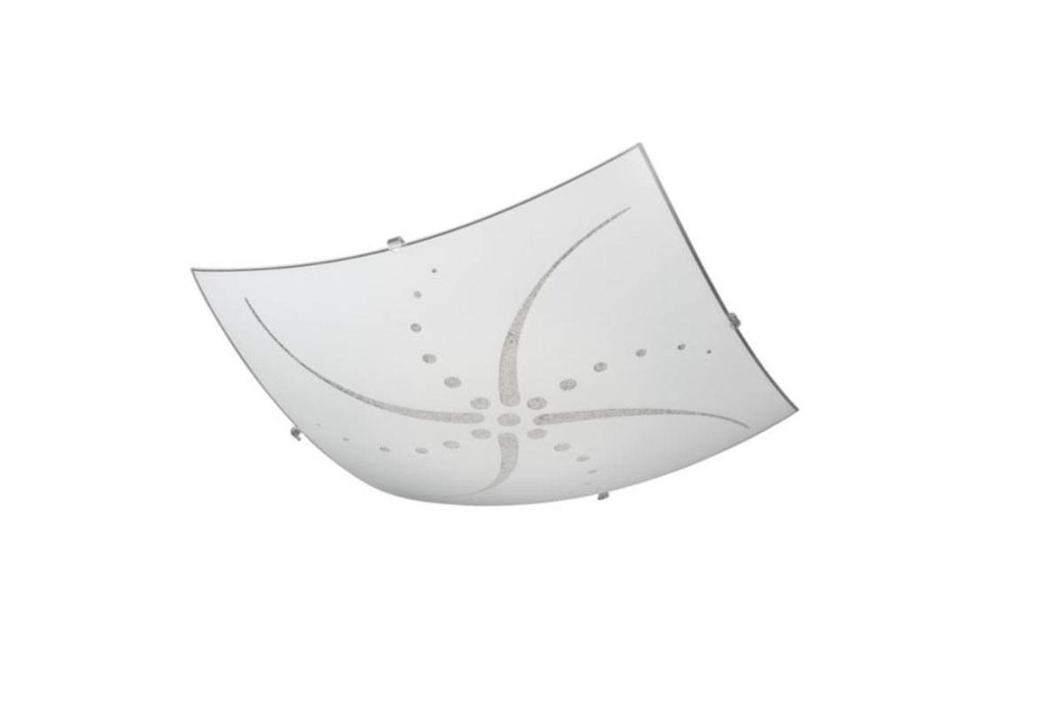 Deckenleuchte Ellis Weiss 2x E27 Deckenlampe 30265-69-10 Gemustert