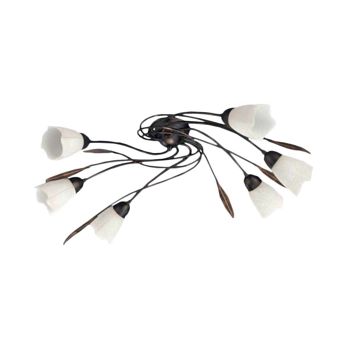 Philips Eseo Vivaldi Deckenleuchte 6x E14 Rustikal Deckenlampe 90cm Geerdet