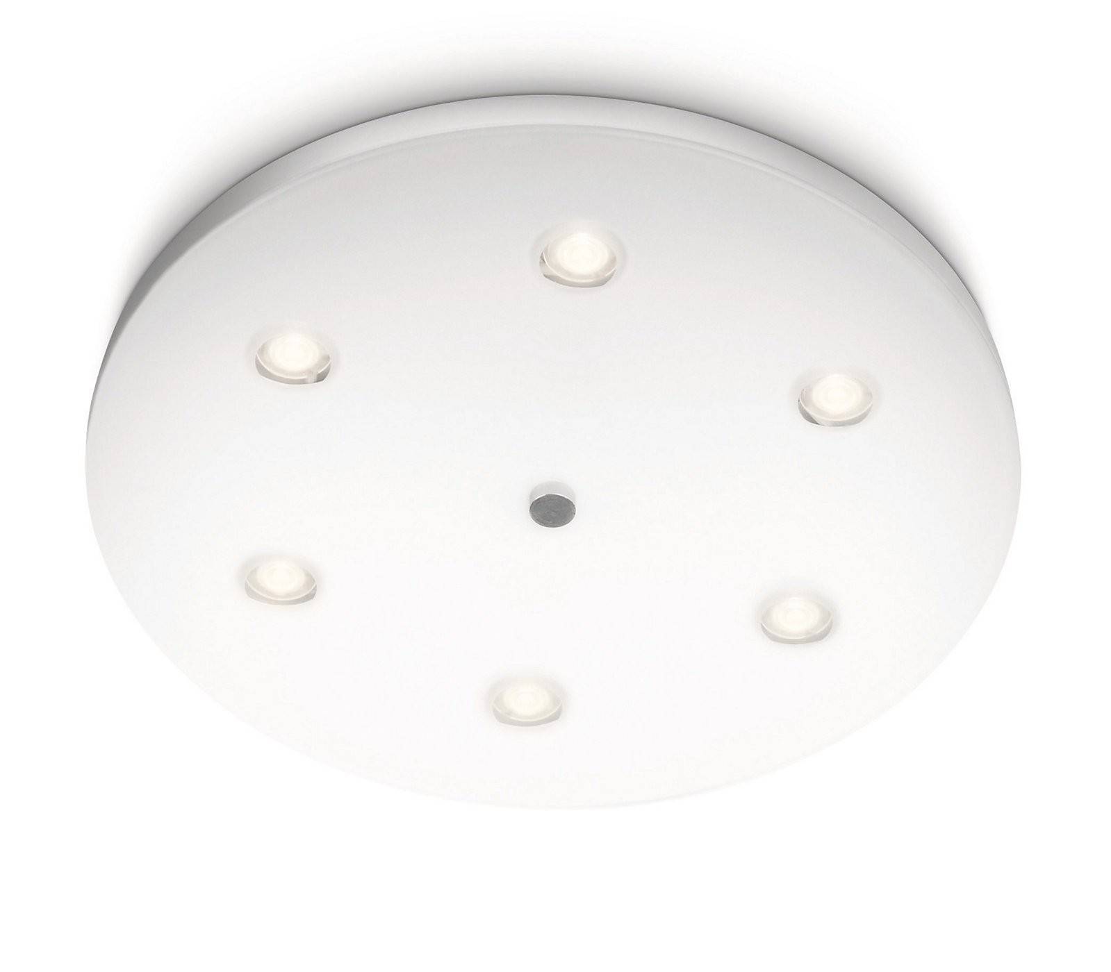 Massive Louise LED Deckenleuchte Weiss 6x2,5W PowerLED Dimmbar 2700K Warmweiss