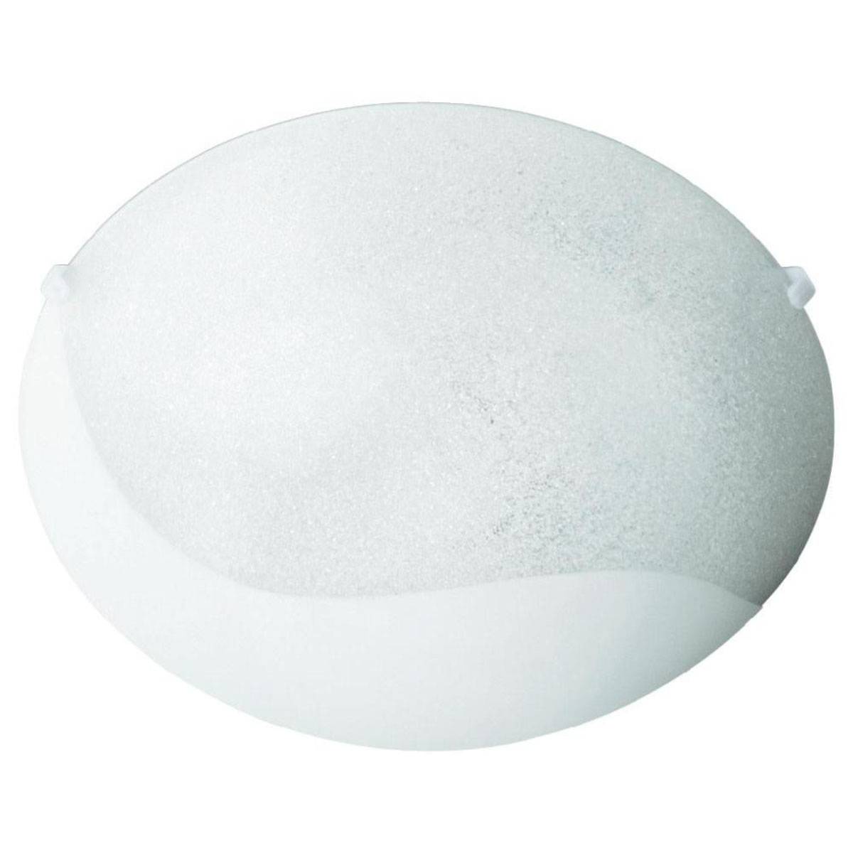 Philips myLiving Deckenleuchte Glas Durchmesser 31cm Eisdekor