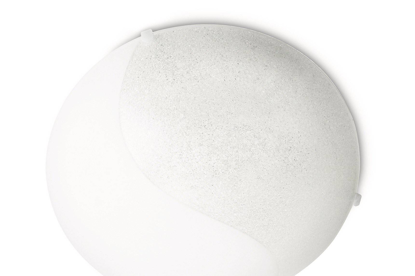 Philips myLiving Deckenleuchte Glas Durchmesser 31cm Eisdekor