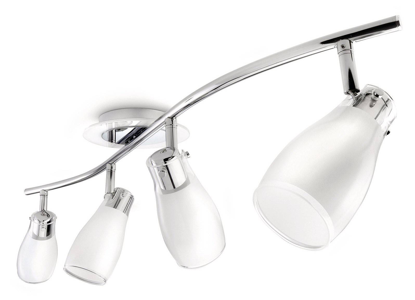 Philips myLiving Energiespar Spotleiste Funnel Strahler 4x E14 735lm Warmweiß