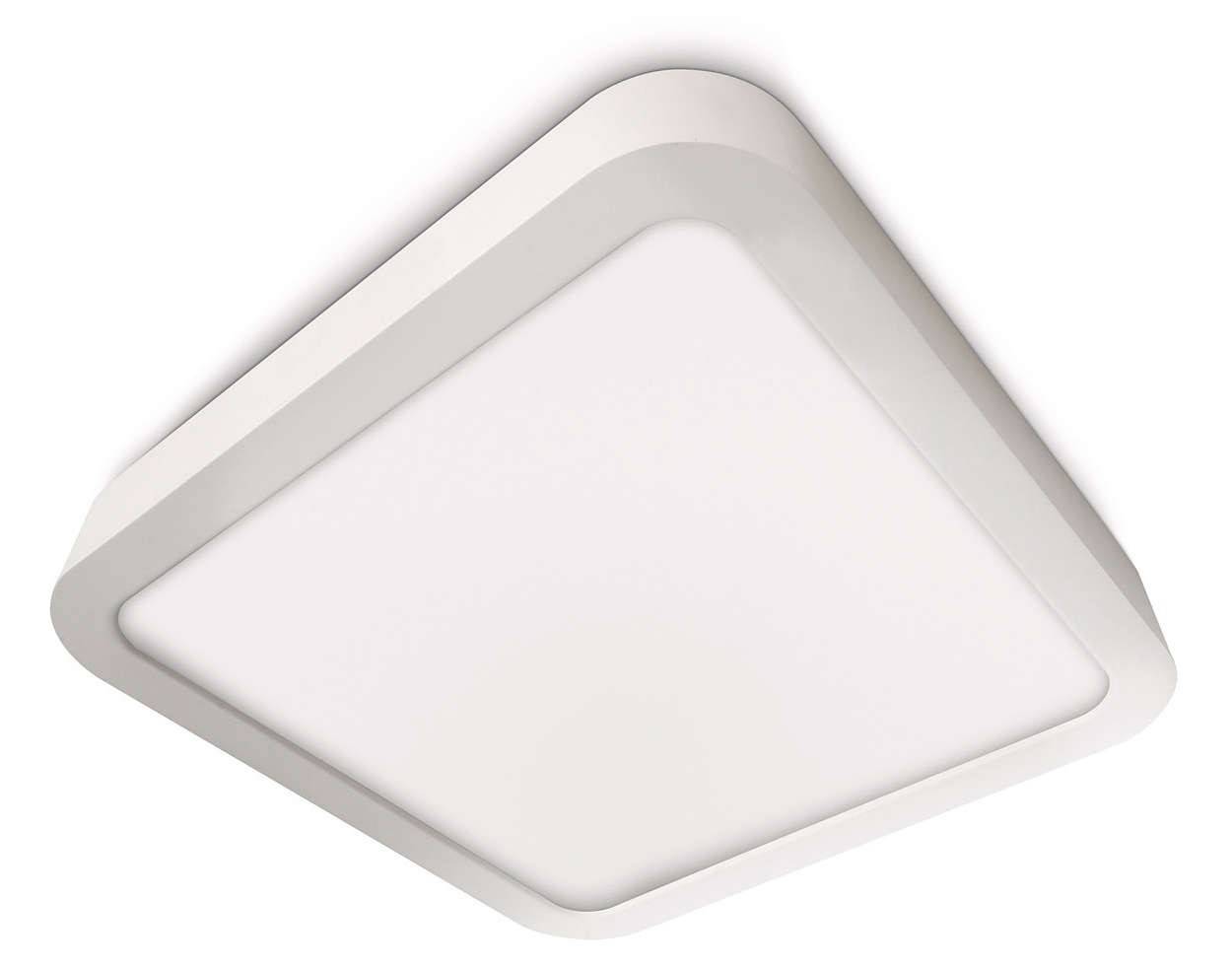 Philips Ecomoods Deckenleuchte Weiss Deckenlampe Leuchte Lampe 30099-31-16