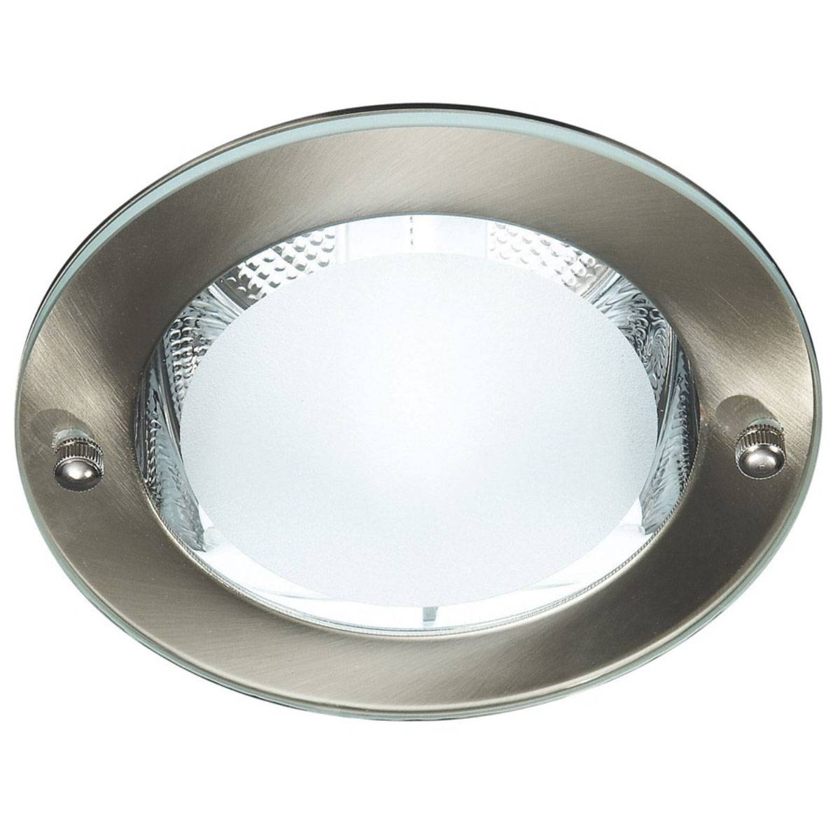 Massive Einbaustrahler Fern Energiespar-Einbauspot Strahler Leuchte 1x E27 EEK A