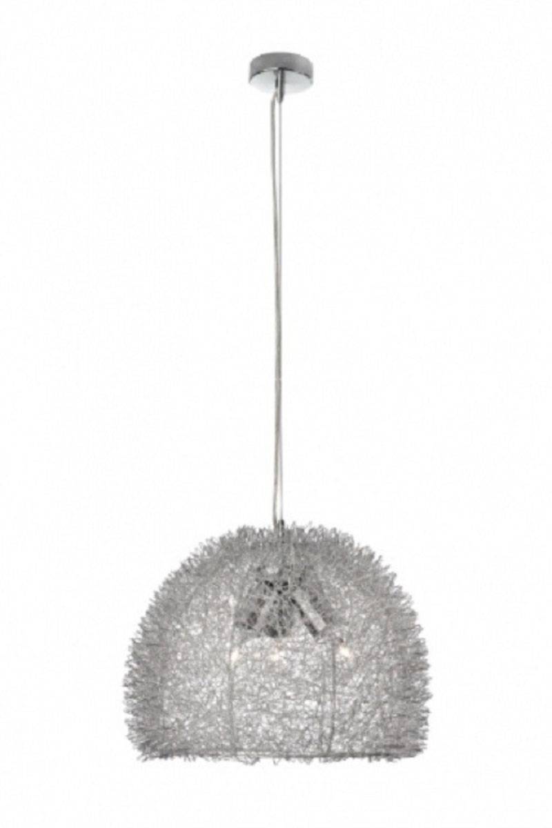 Moderne Pendelleuchte Massive Hängeleuchte Kugel 3-flammig LED geeignet 3x E27