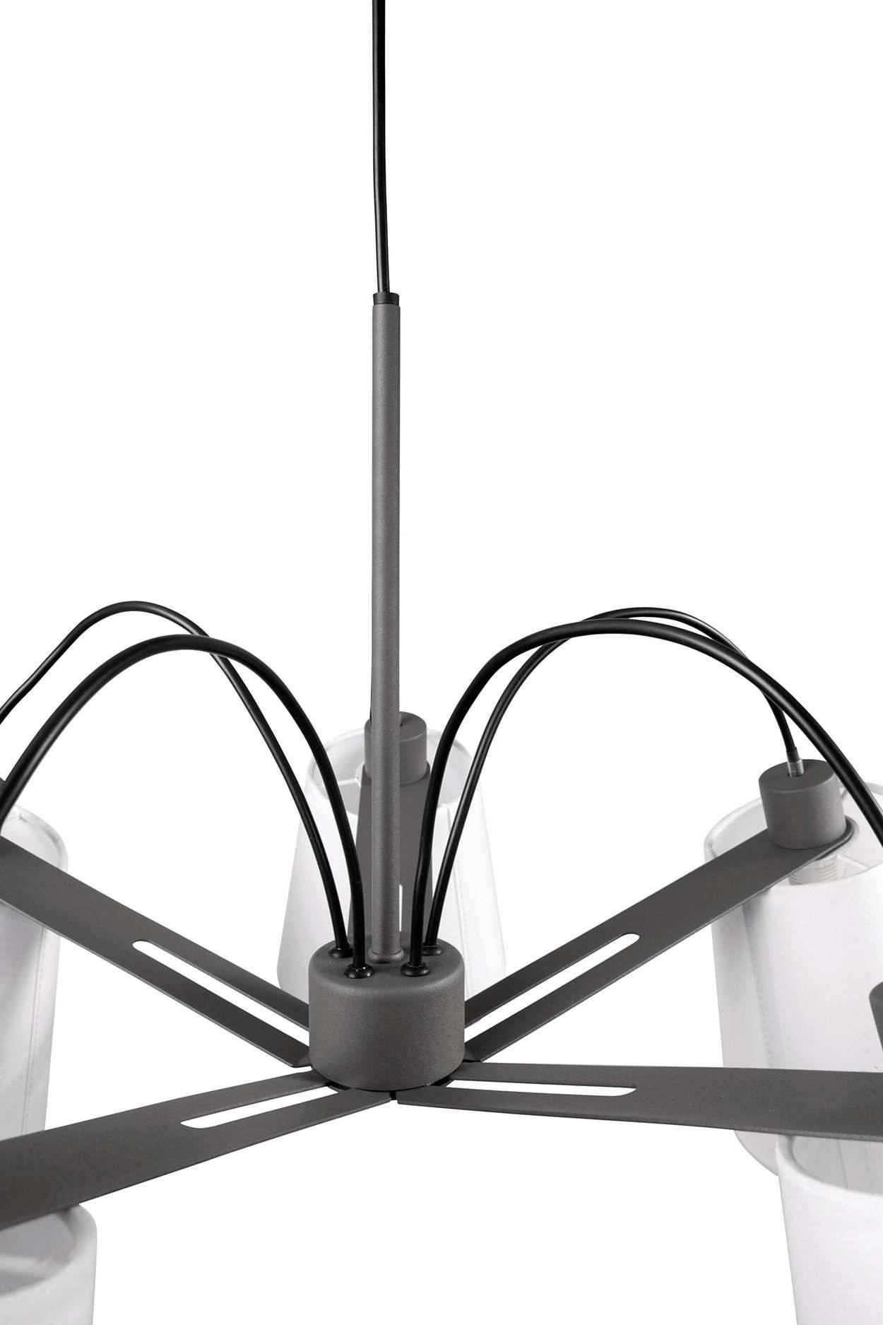 Philips Hängeleuchte Pendelleuchte Dunkelgrau Krone Leuchte Dimmbar