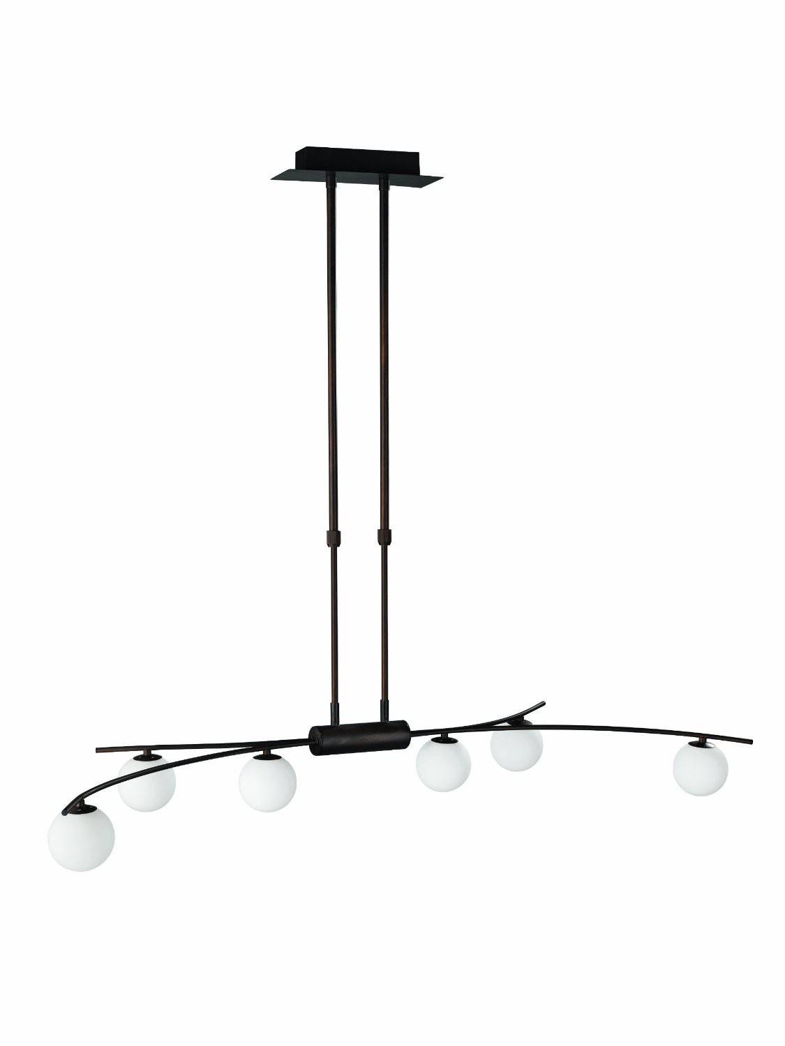 Philips Eseo Nanino Pendelleuchte Halogen Höhenverstellbar 6xG9 max. je 42W/230V