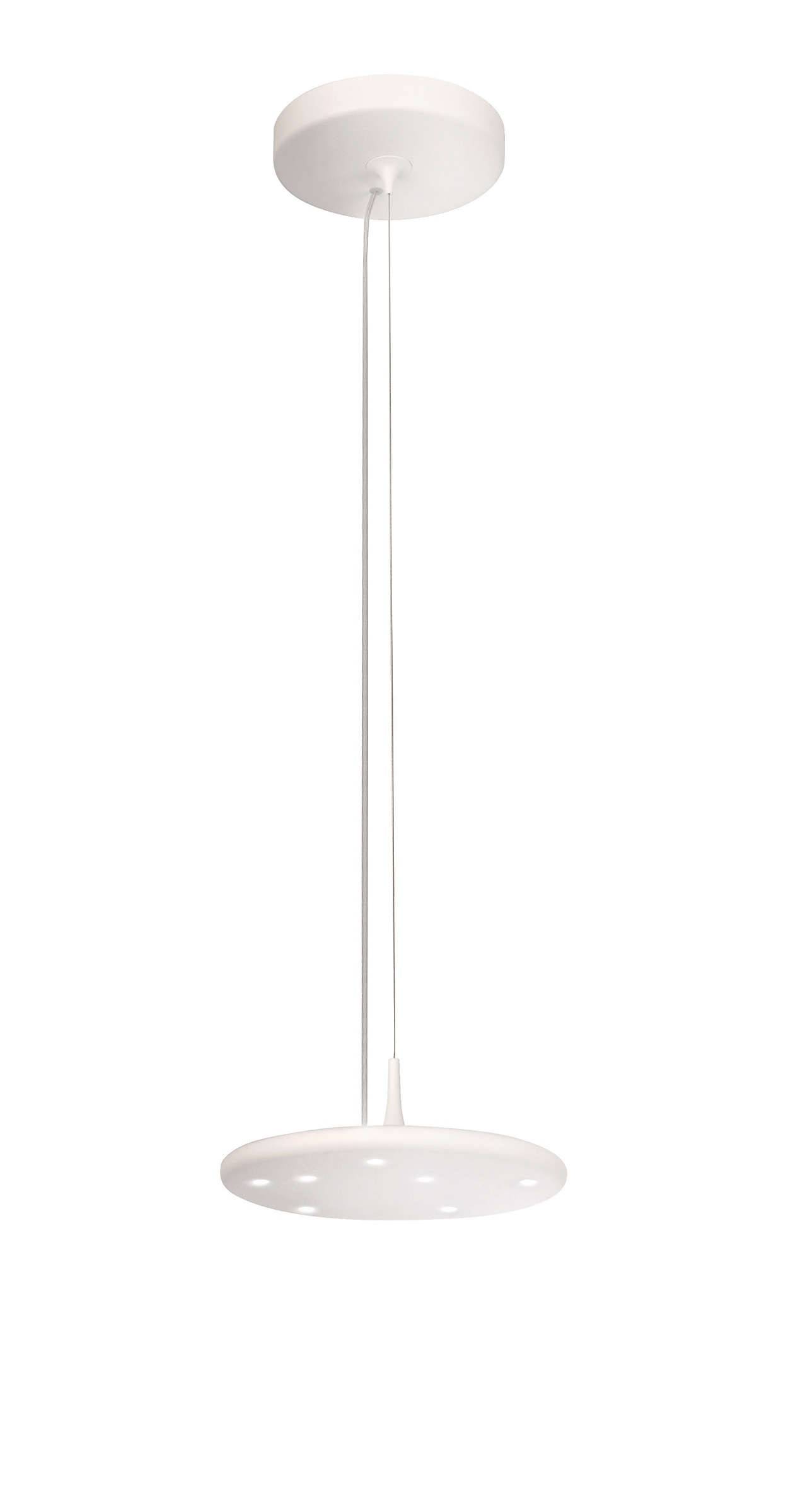 Philips Lirio Pendelleuchte 7xLED je 2W/230V Weiß Dimmbar Warmweiß Ø25cm 680lm