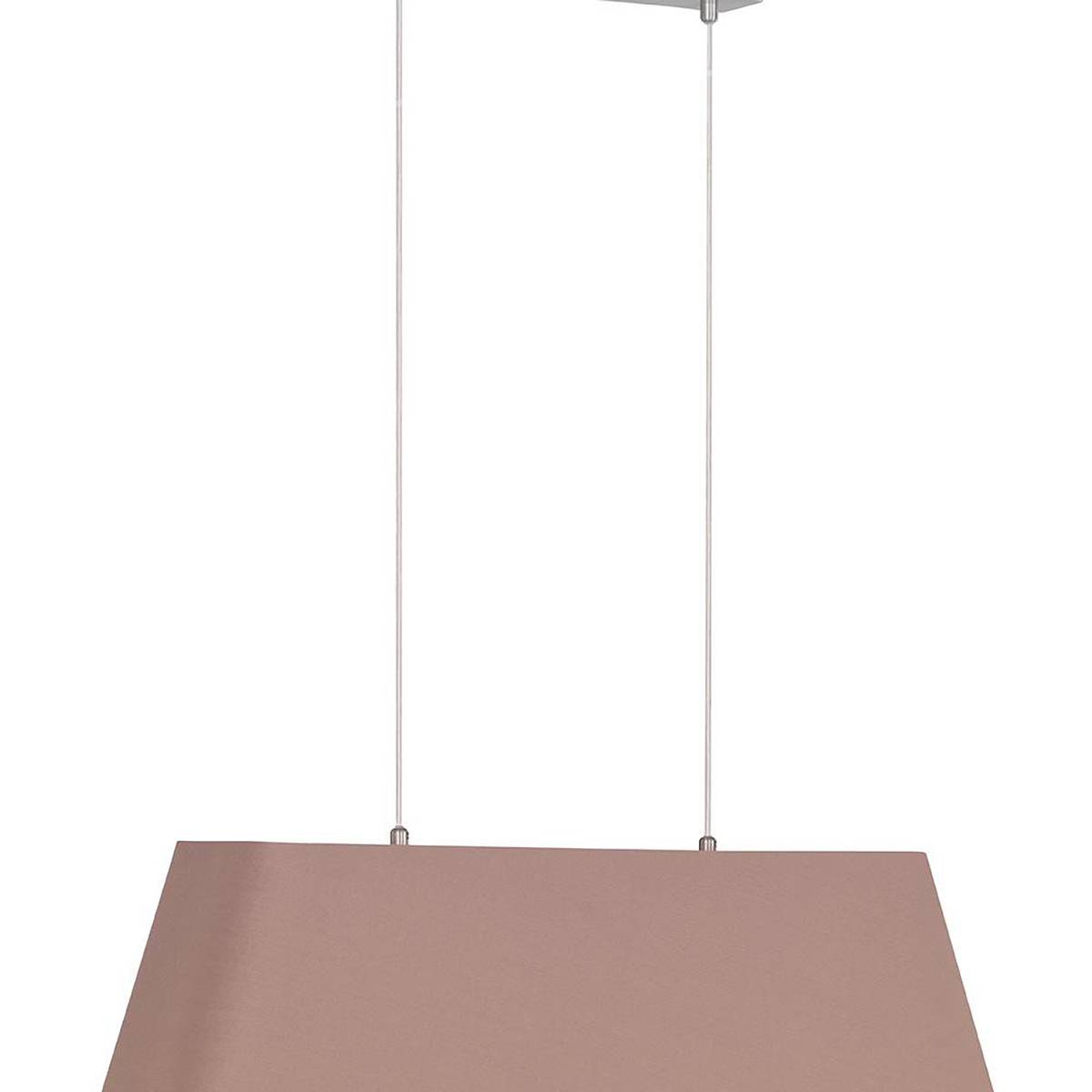 Honsel Häng-/Pendelleuchte Milla Braun 2xE27 max. je 46W/230V LED tauglich