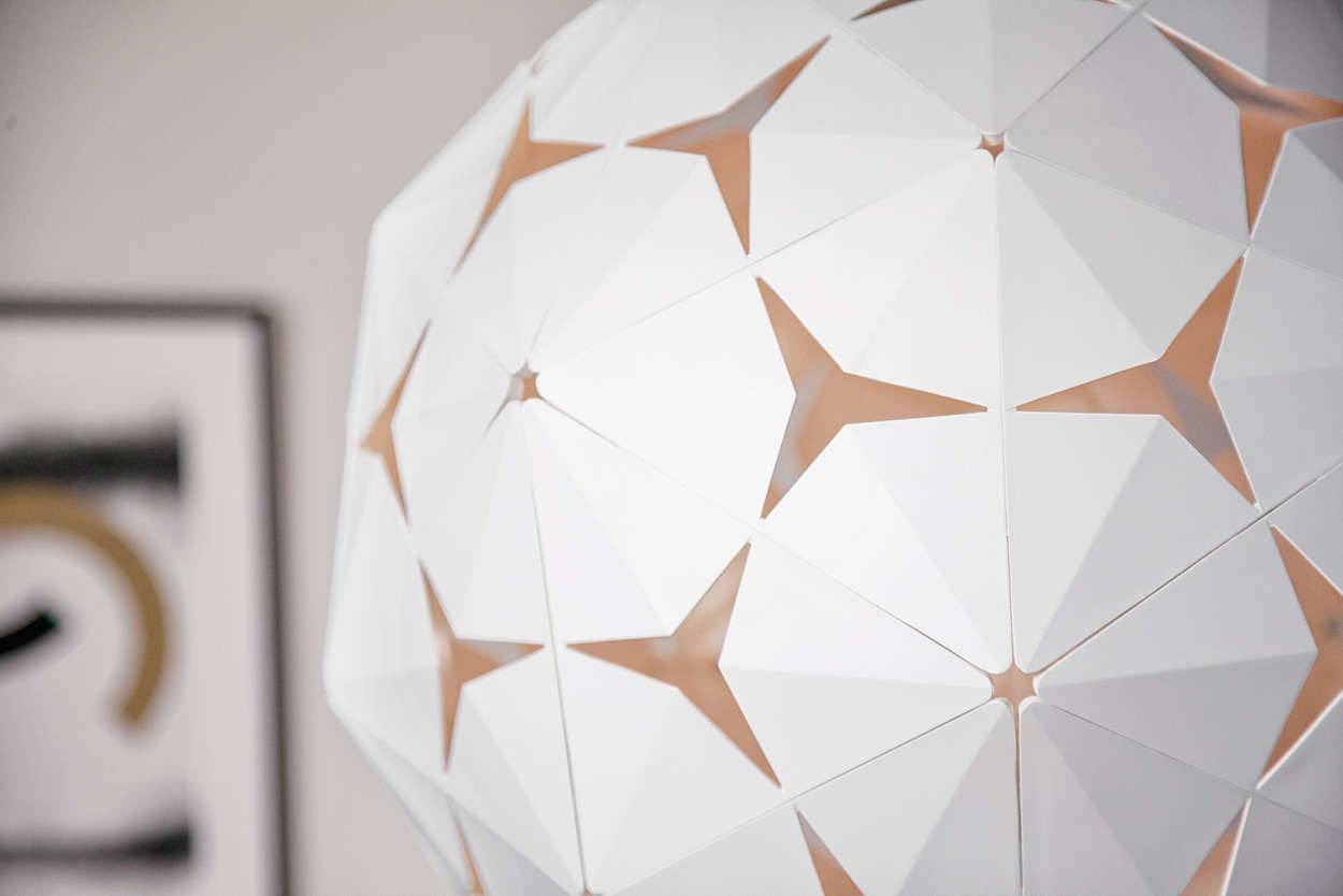 Philips Pendelleuchte Corkwood Weiss