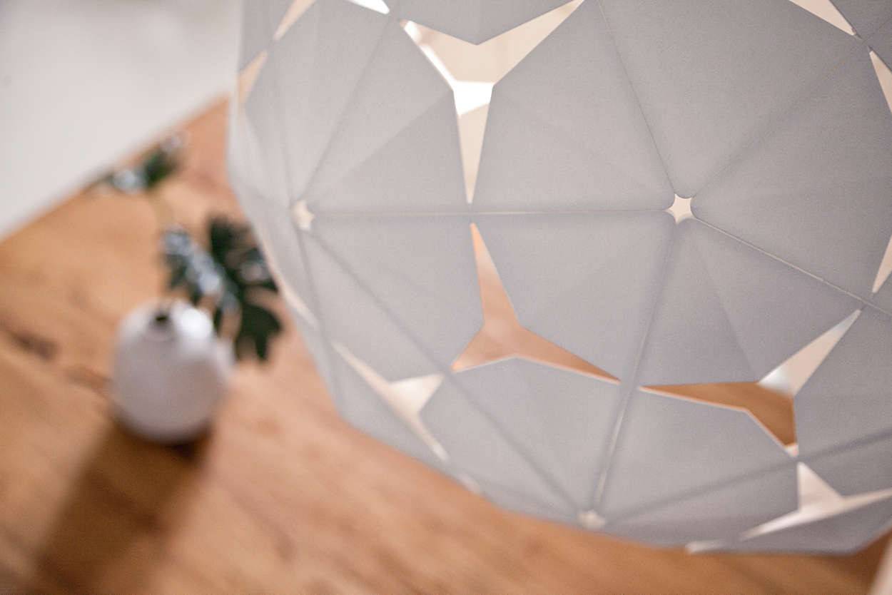 Philips Pendelleuchte Corkwood Weiss