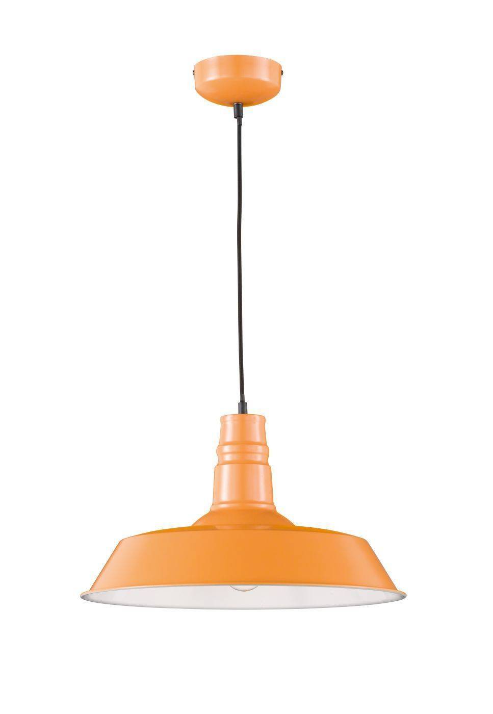 Metallpendelleuchte Hängeleuchte York Mangofarbig 1 x E27 max. 46W/230V Ø46cm