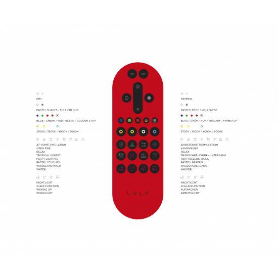 LED Pendelleuchte 30W Farbwechsel Fernbedienung Dimmbar Silber 2230lm 120x88x9cm