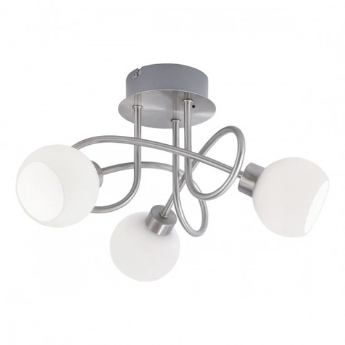 LED Deckenleuchte Stahl 3 Flammig Fernbedienung Farbwechsel Dimmbar 705lm LED Deckenleuchte Stahl 3 Flammig Fernbedienung Farbwechsel Dimmbar 705lm