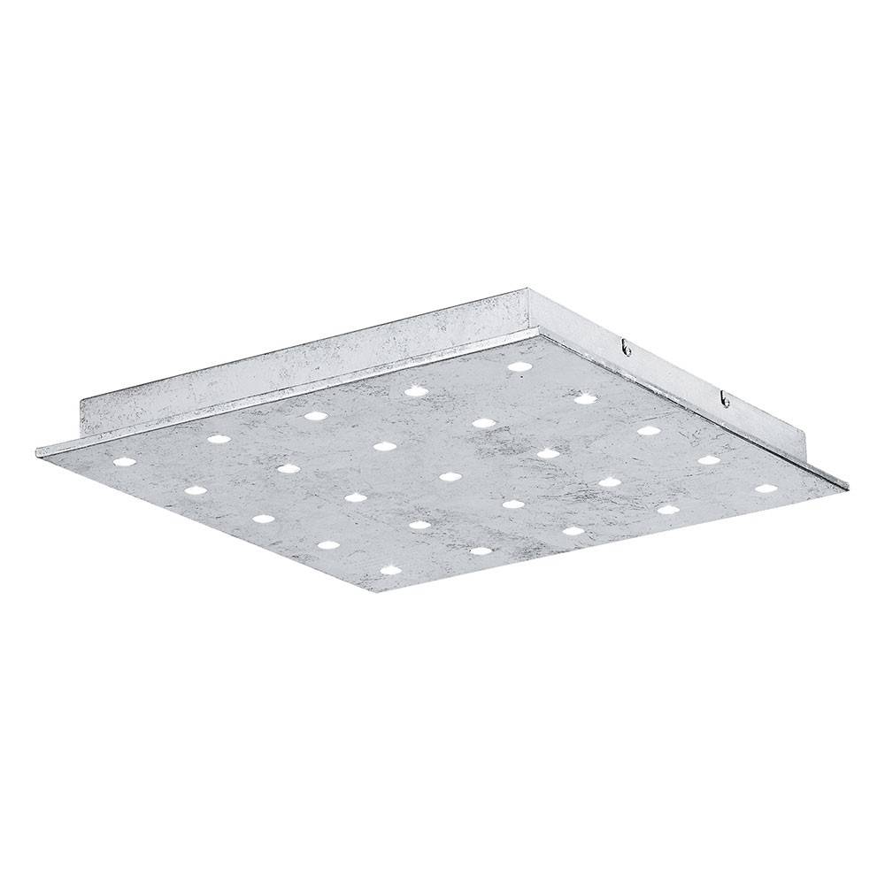 Eglo LED Deckenleuchte Silber Warmweiß 16 Flammig 37 x 37cm 1440lm
