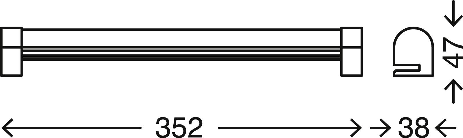 LED Badleuchte Spiegelleuchte Kristalloptik Chrom 8W 720lm IP44 Dimmbar CCT 2700-4000K