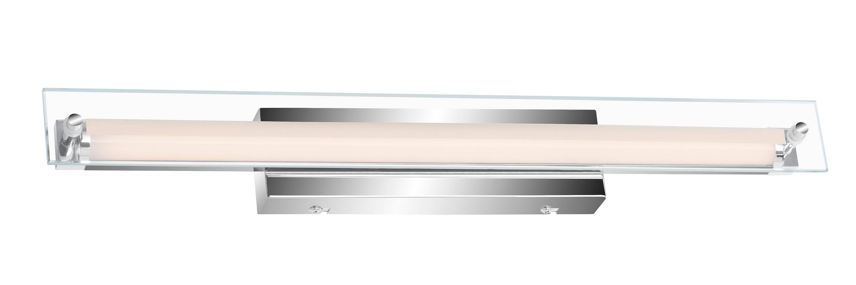 LED Badleuchte Spiegelleuchte Dimmbar 500lm Chrom 4000K/2700K