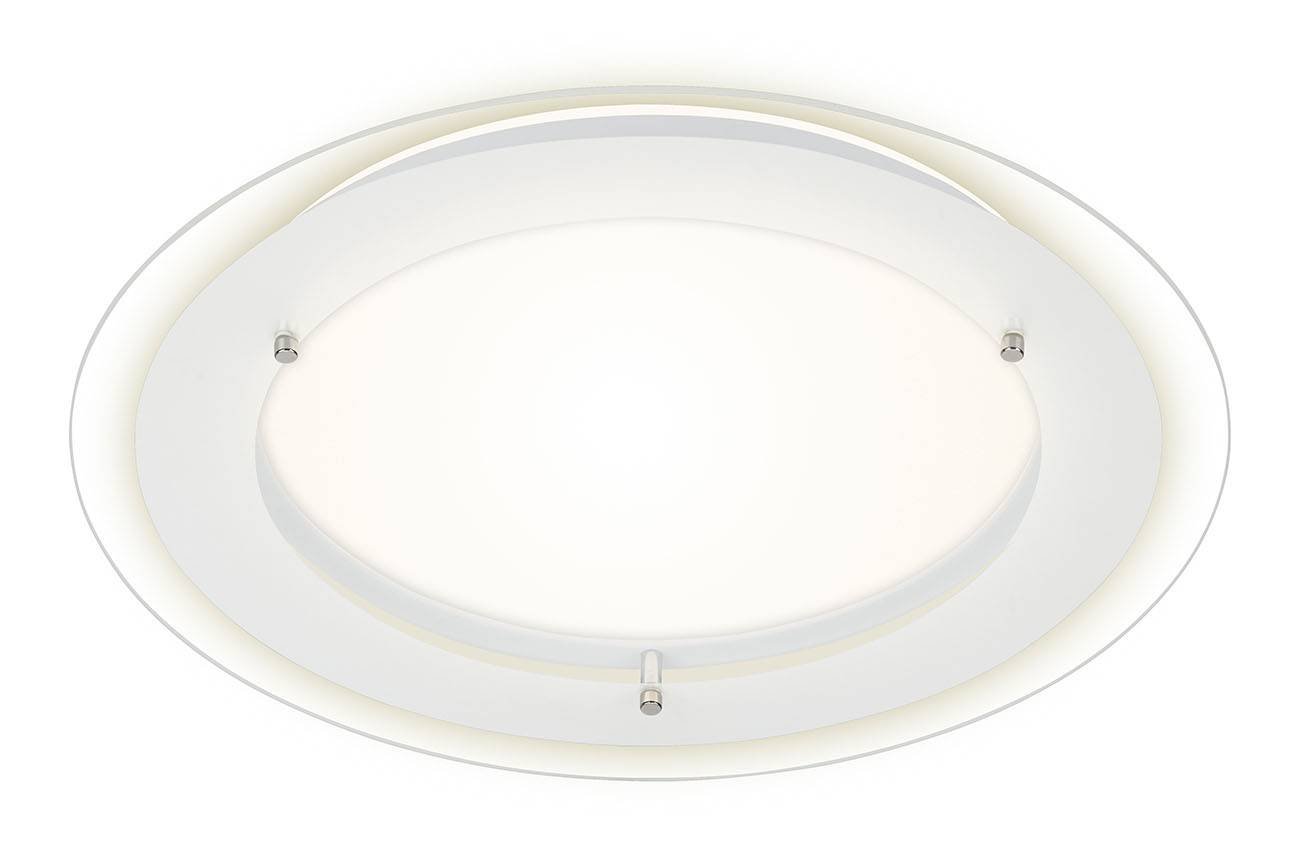 LED Deckenleuchte Blacklight Effekt Ø 40cm Weiss 2400lm Neutralweiß