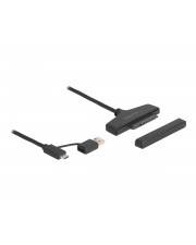 Delock Speicher-Controller - 2.5" (6.4 cm) - SATA 6Gb/s - USB 3.2 (Gen 1) - USB