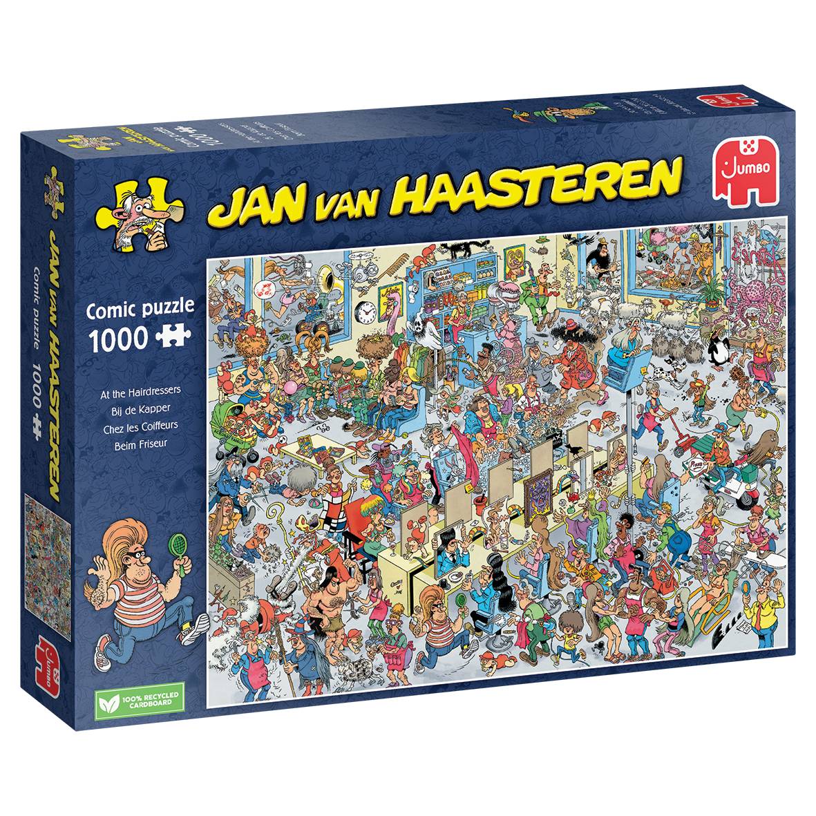 Jumbo 20070 Jan van Haasteren Beim Friseur, 1000 Teile Puzzle