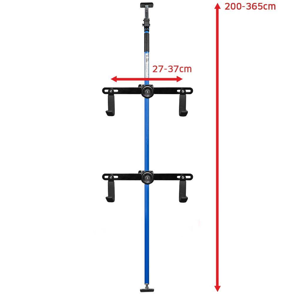 Fahrrad Halterung Fahrradmontageständer Fahrradaufhängung 2 Halter inkl. AB360 (Blau)