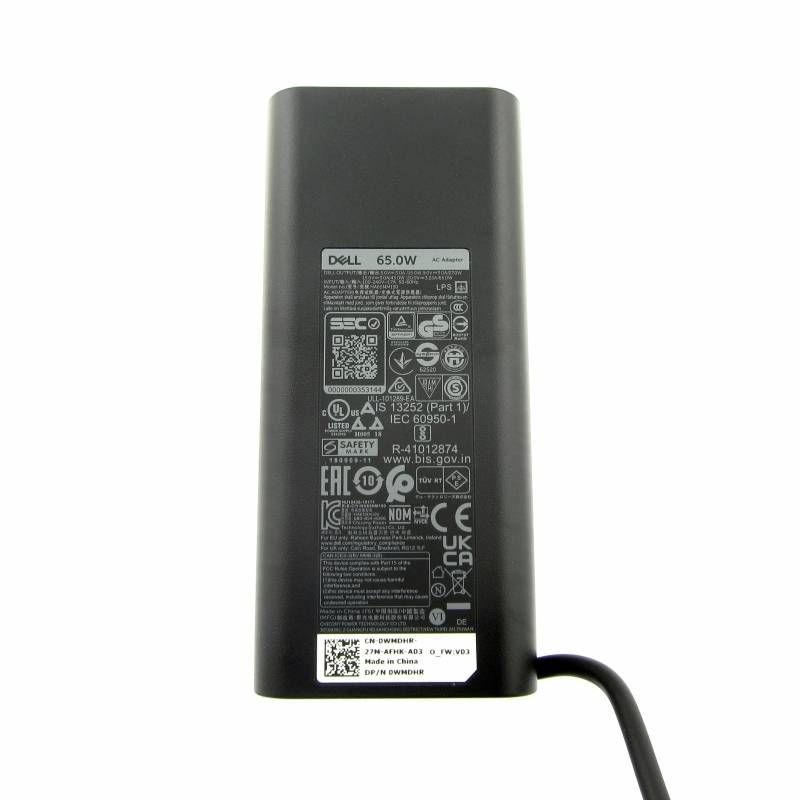 Dell AC Adapter 65W 19.5V 3