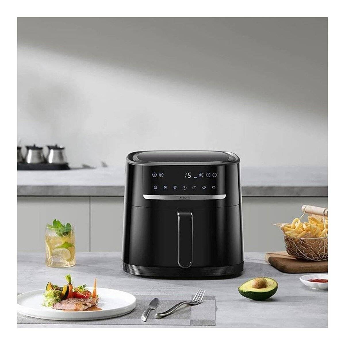 XIAOMI Air Fryer 6L, Heißluftfritteuse XXL, 1500W schwarz
