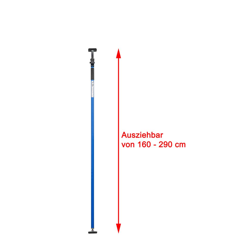 Spannstange für Schutznetze 160 - 290 cm (blau)