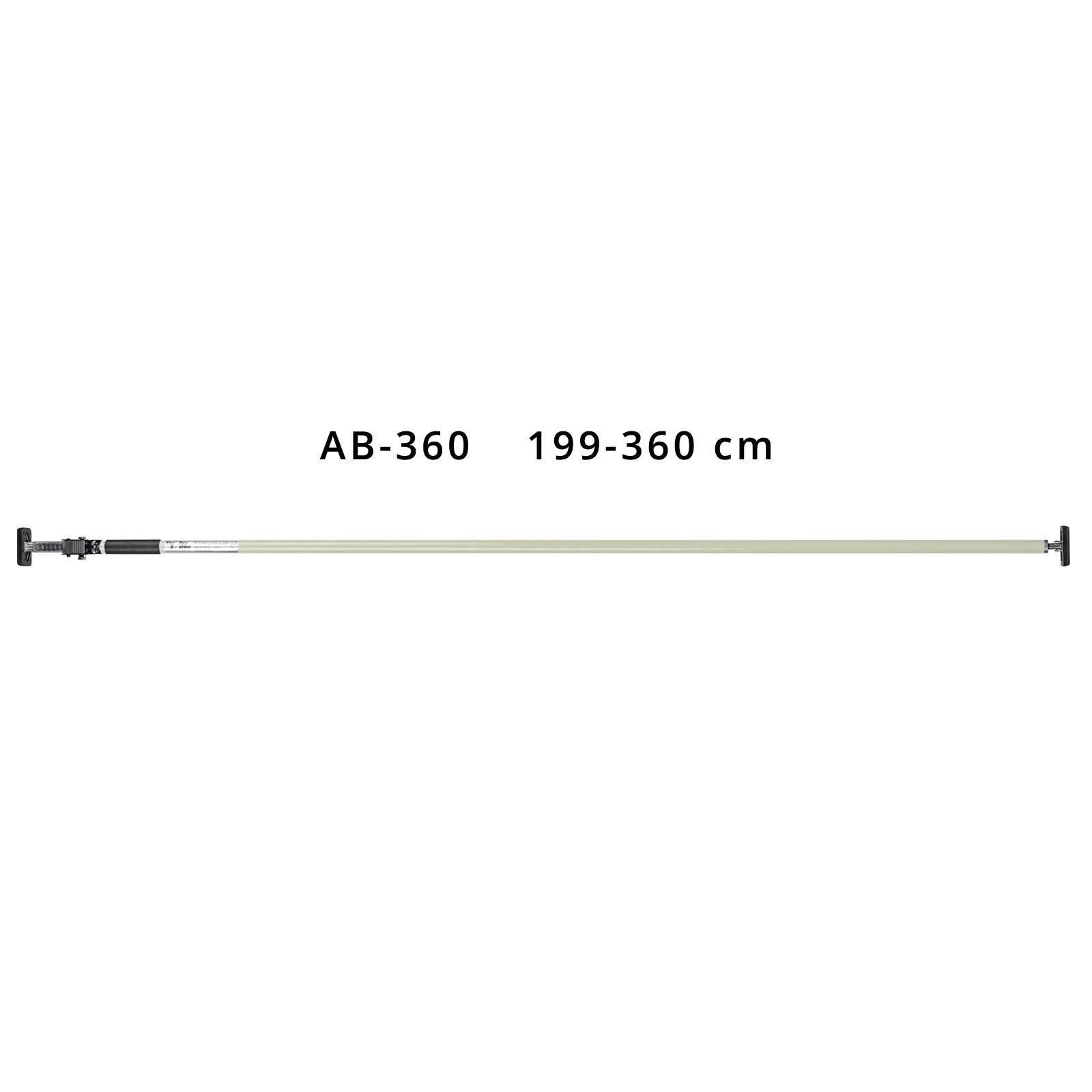 Set - Katzenschutznetz Dunkelgrün (drahtverstärkt) 4x3 m + 2 Teleskopstützen Weiß 199-360 cm
